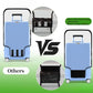 Luggage Cover Clear PVC Suitcase Cover Thick Transparent Waterproof Suitcase Protector for 20"