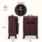 Anzio Softside Expandable Spinner Luggage