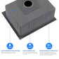 15×17 Inch Black Bar Sink