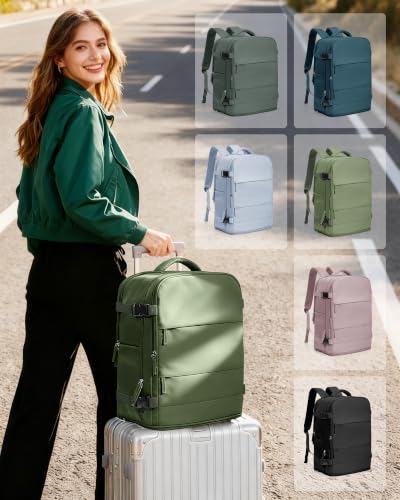 Travel Backpack Carry On for Women Man Gym Backpack with Laptop Compartment Mochila de Viaje Teacher Personal Item Backpacks Rucksack Airplane Accessories Must Haves