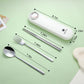 Travel Utensils with Case Cute (4 Count)