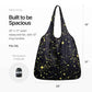 XL 25L Tote Foldable Packable Reusable Grocery Shopping Bag