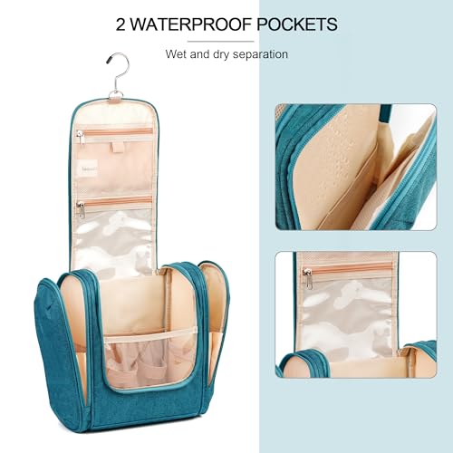 Hanging Travel Toiletry Bag for Women and Men