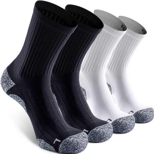 Cushioned Compression Unisex Mid (4 Count)