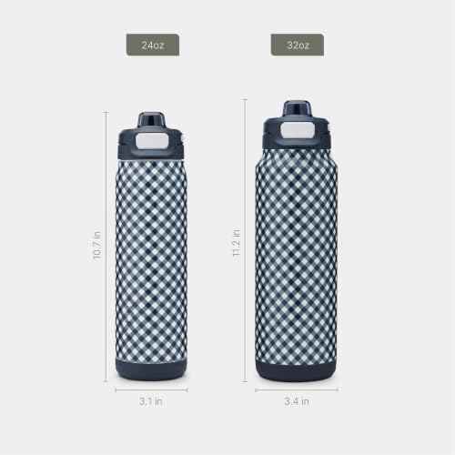 Powerfill Pro 32oz Stainless Steel Sip or Chug Water Bottle