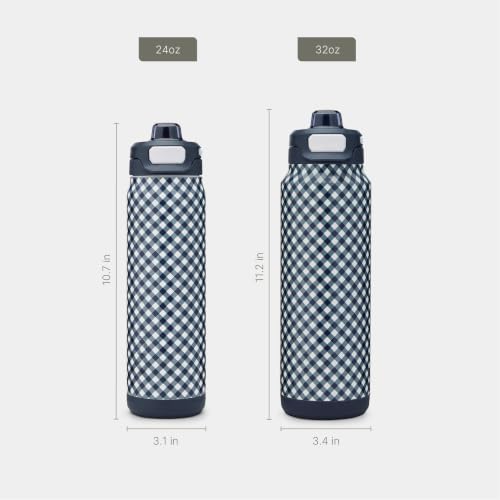Powerfill Pro 24oz Stainless Steel Sip or Chug Water Bottle