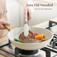 9.5Inch Nonstick Ceramic Frying Pan with Lid