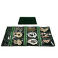 Travel Jewelry Roll Bag Portable Organizer Pouch With Grids&PVC Cover Storage Bags for Necklace