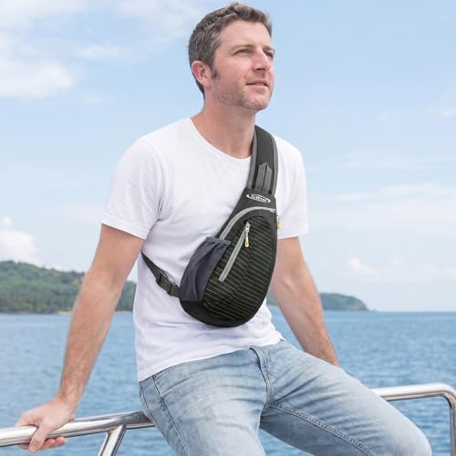 Small Sling Bag for Men Women