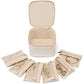 Jewelry Organizers and Storage with Clear 6 Velvet Bags