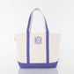 CB STATION Medium Classic Canvas Tote Bag for Women, Top Zipper Closure, Outer Pocket, Daily Essentials, Groceries, Traveling