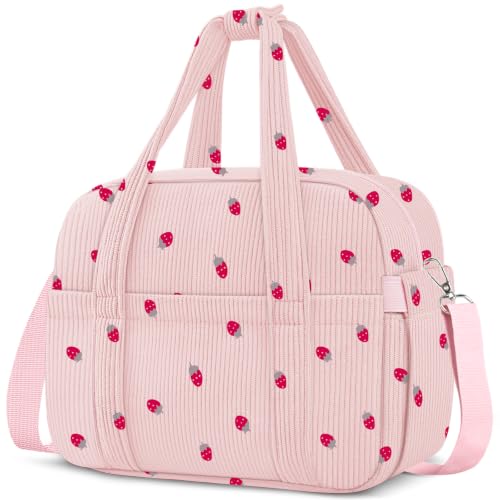 Corduroy Lunch Box Lunch Bag for Women Adults Men