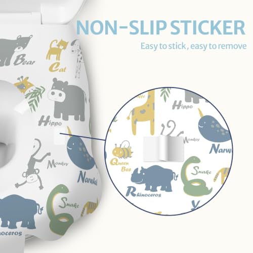 30 Pcs Toilet Seat Covers Disposable for Toddlers & Adults (30 Count)