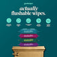 Flushable Wipes (153 Count)