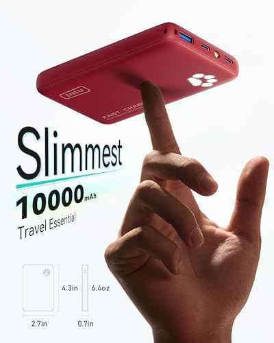 10000mAh 45W Fast Charging Portable Charger