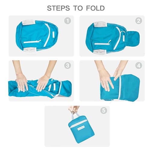 35L Foldable Waterproof Backpack For Outdoor Sports With Inside Wet Clothes Compartment Packable For Multiple Uses Ultra Lightweight Ideal For Hiking Men And Women Travel