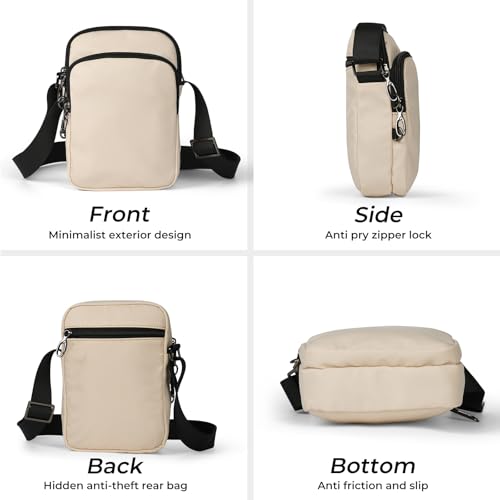 Small Crossbody Bag for Men Women