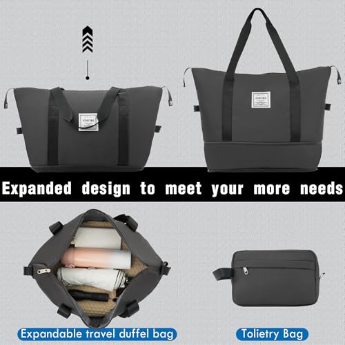 Luggage Set Expandable 2 Piece Suitcase Sets with Spinner Wheels (4 Count)