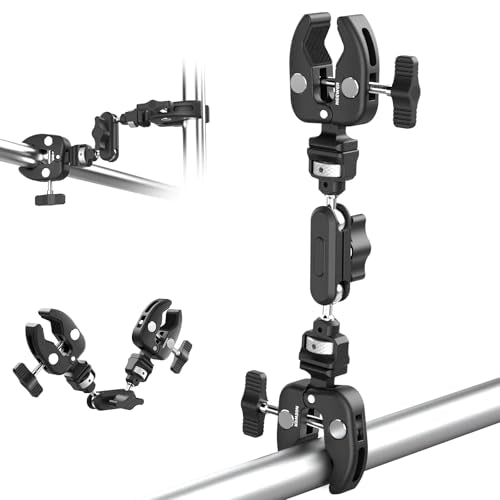 Double Super Clamp Camera Mount with Magic Arm
