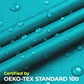 Hooded Rain Poncho Waterproof Raincoat Jacket for Men Women Adults