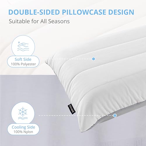 Cooling Memory Foam Pillow for Neck Pain Relief (70.4 Ounce)