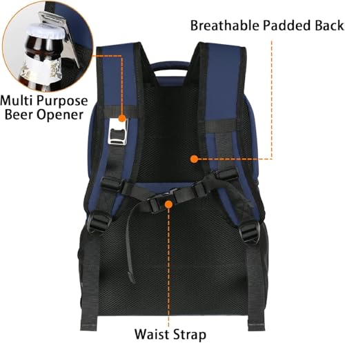 Cooler Backpack Insulated Waterproof (40 Count)