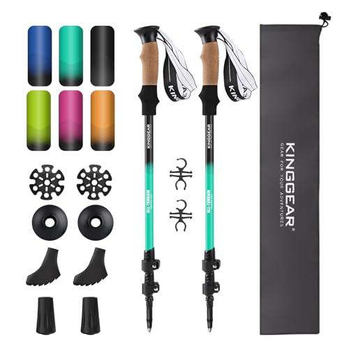 Trekking Poles 7075 Aluminum Lightweight Hiking Sticks (2 Count)