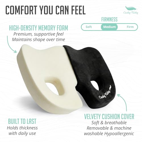 Premium Foldable Piriformis Seat Cushion