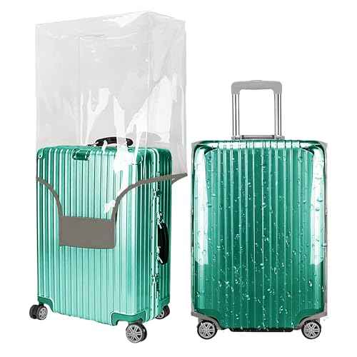 20 Inch PVC Clear Suitcase Cover