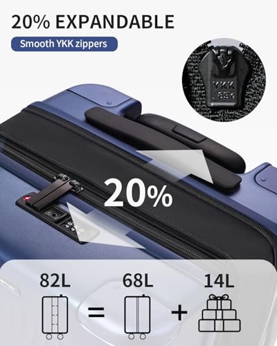 Hardside Expandable Carry On Luggage
