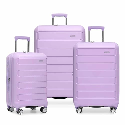 Pagosa Hardshell Expandable Luggage with Spinner Wheels (3 Piece)