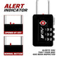 TSA Accepted Luggage Travel Lock (2 Count)