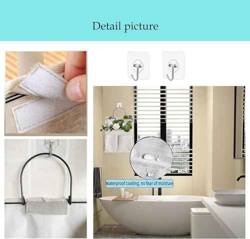 4pcs Wall Hanging Storage Bag