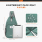 Sling Bag RFID Crossbody Sling Backpack Cross Body Shoulder Bag Travel Hiking Daypack for Women Men