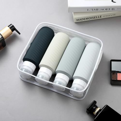 Travel Bottles for Toiletries (4 Count)