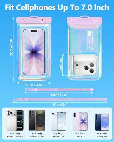 IP68 Waterproof Phone Pouch Floating