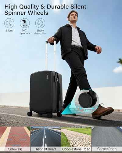 20 Inch Expandable Carry On Luggage