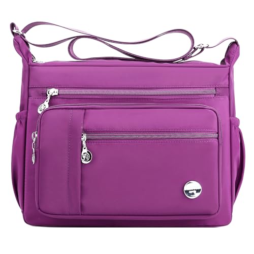 Women Shoulder Handbag Roomy Multiple Pockets Bag Ladies Crossbody Purse Fashion Tote Top Handle Satchel