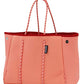 Neoprene Multipurpose Beach Bag Tote with Inner Zipper Pocket