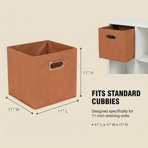 Fabric Storage Bins 6 Piece Set