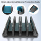4 Slot Vertical Laptop Stand with Gravity Locking (6 Count)