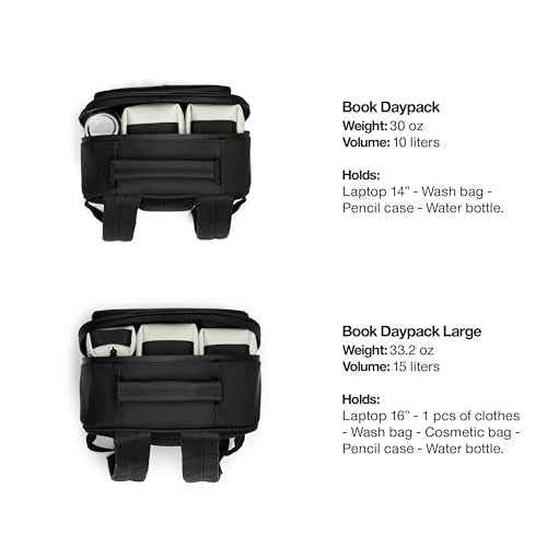 Book Daypack Large Waterproof Laptop Backpack for Men