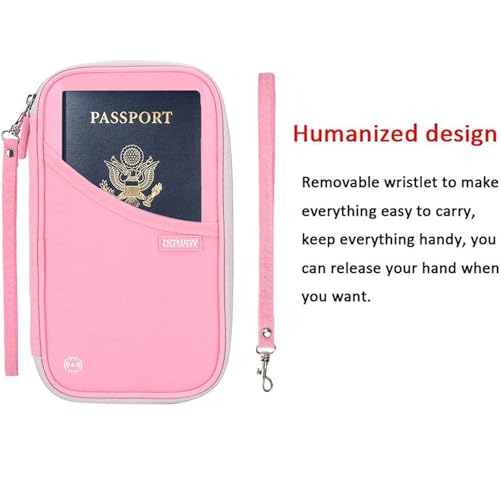 Passport Holder Travel Wallet (4 Count)