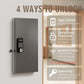 48 Key Lock Box Smart Key Organier Cabinet with Keypad & App for Office