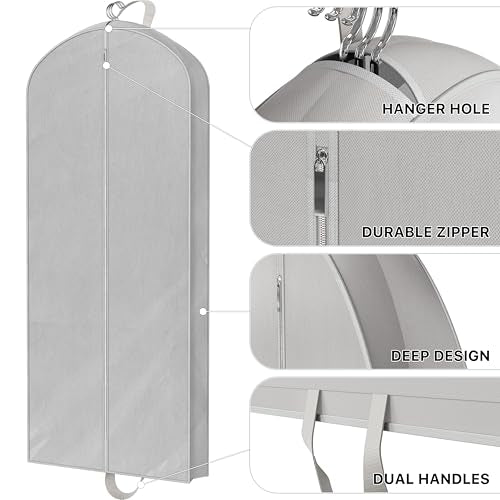 60" Travel Garment Bag (3 Count)