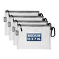 Air Production Medium Clear Zipper Pouch (4 Count)