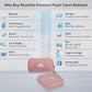 Premium Soft Rolled Travel Blanket Airplane Long Flights