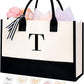 Initial Tote Bag