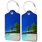 Summer Sea Wind Luggage Tags for Suitcases (2 Count)