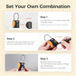 TSA Approved Travel Luggage Locks (4 Count)